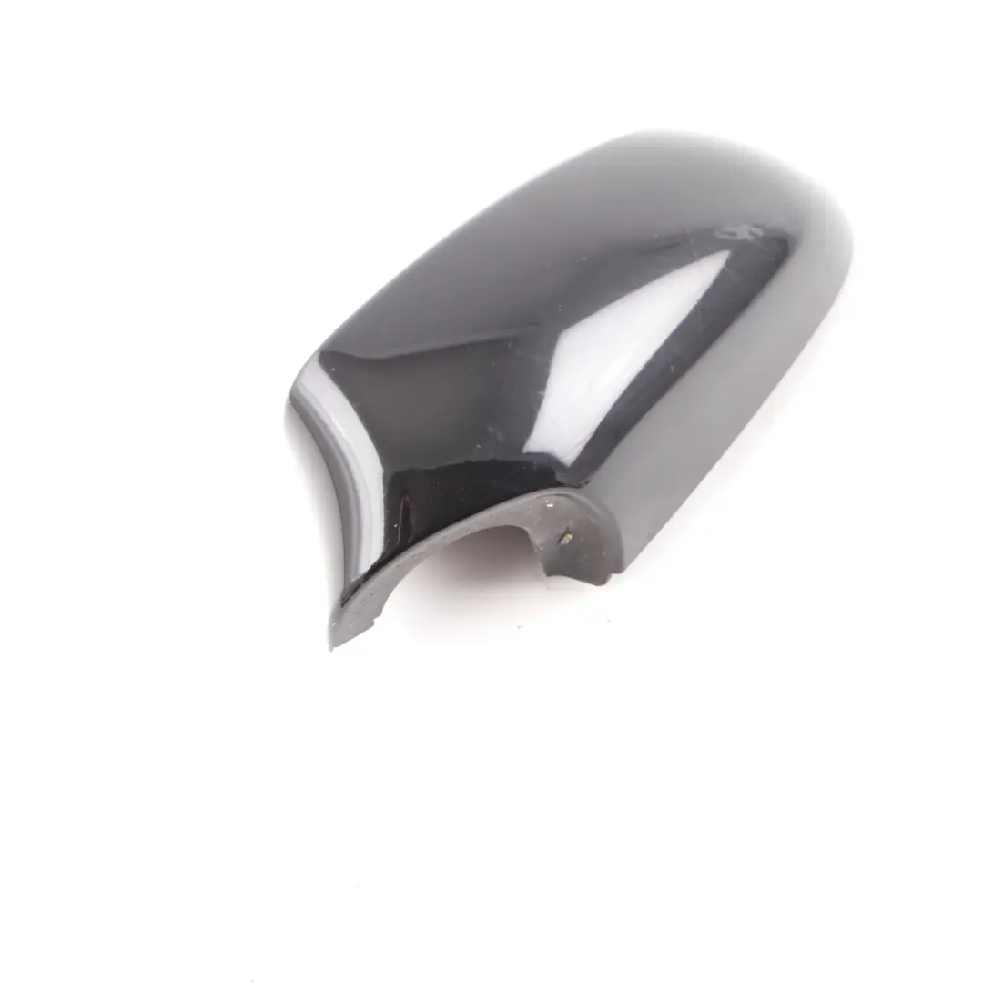 BMW 1 Series 2 E87 Cover Cap Casing Left Wing Mirror N/S Schwarz 2 Black 668 - SKU P0032681-SCH2 - Part number 0032681