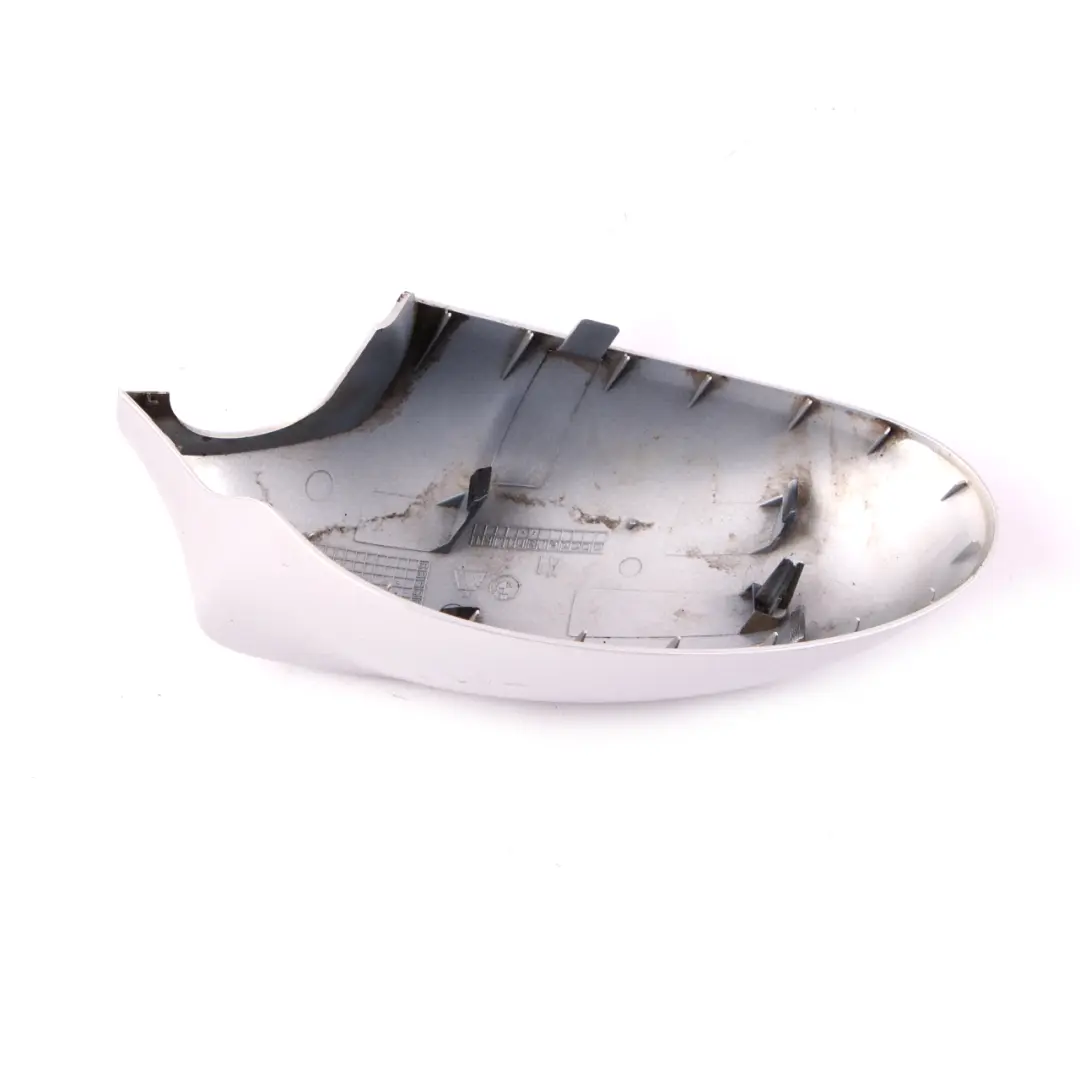 BMW 1 E81 E87 Cover Cap Casing Left Wing Mirror N/S Titan Silver 354 - SKU P0032681-TS - Part number 0032681