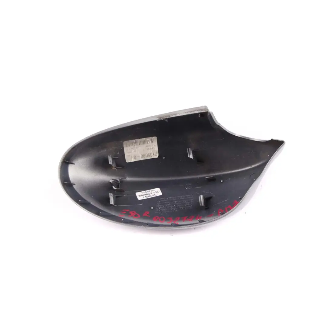 BMW 3 Series E90 E91 Right Cover Cap O/S Casing Wing Mirror Arktis Metallic A34 - SKU P0032724-AM3 - Part number 0032724