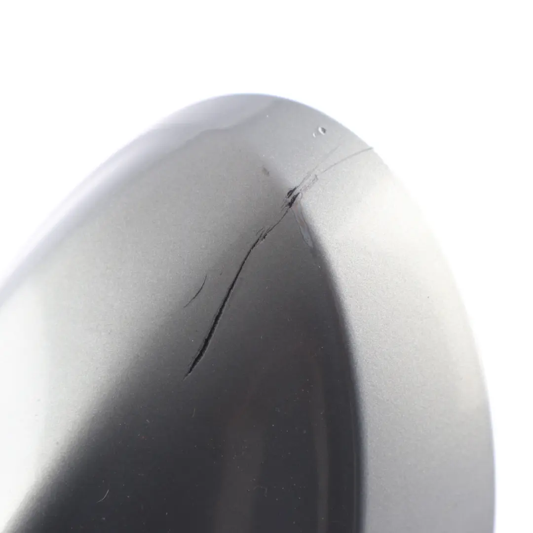 BMW E90 E91 Right Cover Cap O/S Casing Wing Mirror Arktis Metallic A34 - SKU P0032724-AM - Part number 0032724