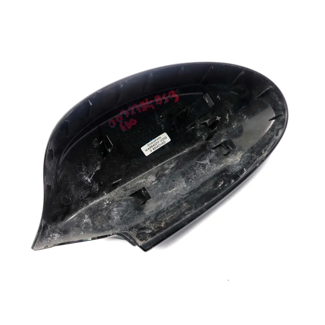BMW E90 E91 3 Tapa Derecha Carcasa Espejo Retrovisor Negro Zafiro - SKU P0032724-BS3 - Número de pieza 0032724