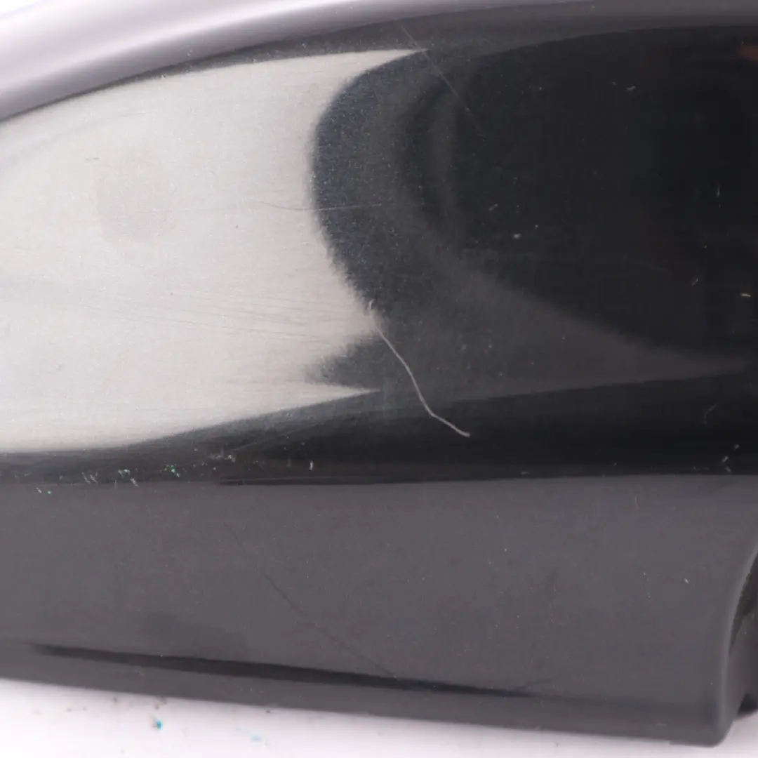 BMW E90 E91 Right Cover Cap O/S Casing Wing Mirror Black Sapphire 475 - SKU P0032724-BS - Part number 0032724