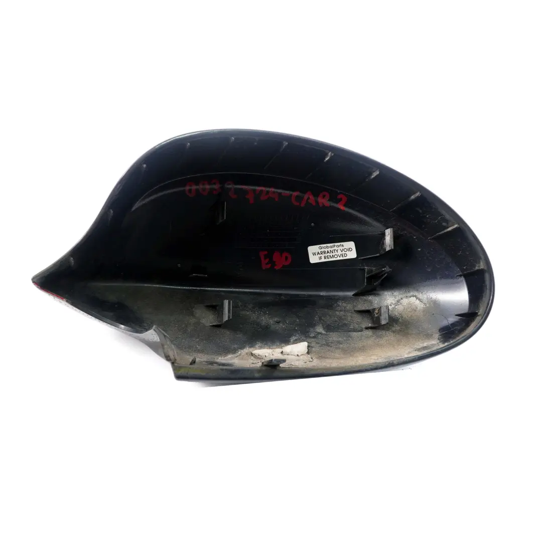 Wing Mirror Cover BMW E90 E91 Right Cap O/S Casing Carbonschwarz Carbon Black to with Part number 0032724 Wing Mirror Cover BMW E90 E91 Right Cap O/S Casing Carbonschwarz Carbon Black - SKU P0032724-CAR2 - Part number 0032724