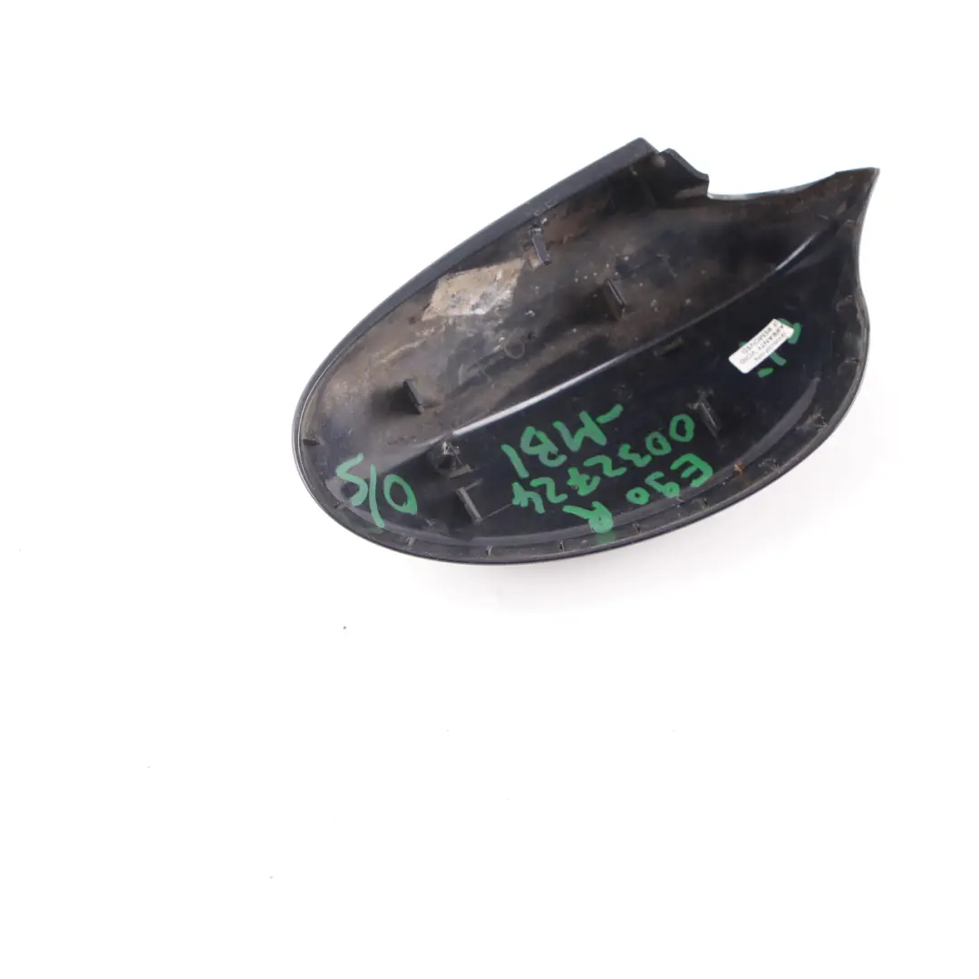 BMW E90 Right Cover Cap O/S Casing Wing Mirror Monacoblau Blue A35 - SKU P0032724-MB1 - Part number 0032724