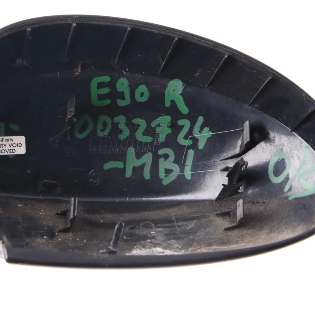 BMW E90 Right Cover Cap O/S Casing Wing Mirror Monacoblau Blue A35 - SKU P0032724-MB1 - Part number 0032724