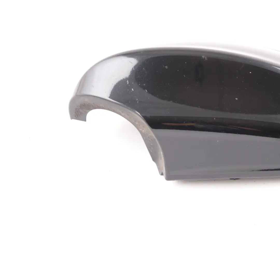 Wing Mirror Cover BMW E90 E91 Left Cap N/S Casing Black Sapphire - 475 to with Part number 0032725 Wing Mirror Cover BMW E90 E91 Left Cap N/S Casing Black Sapphire - 475 - SKU P0032725-BS1 - Part number 0032725