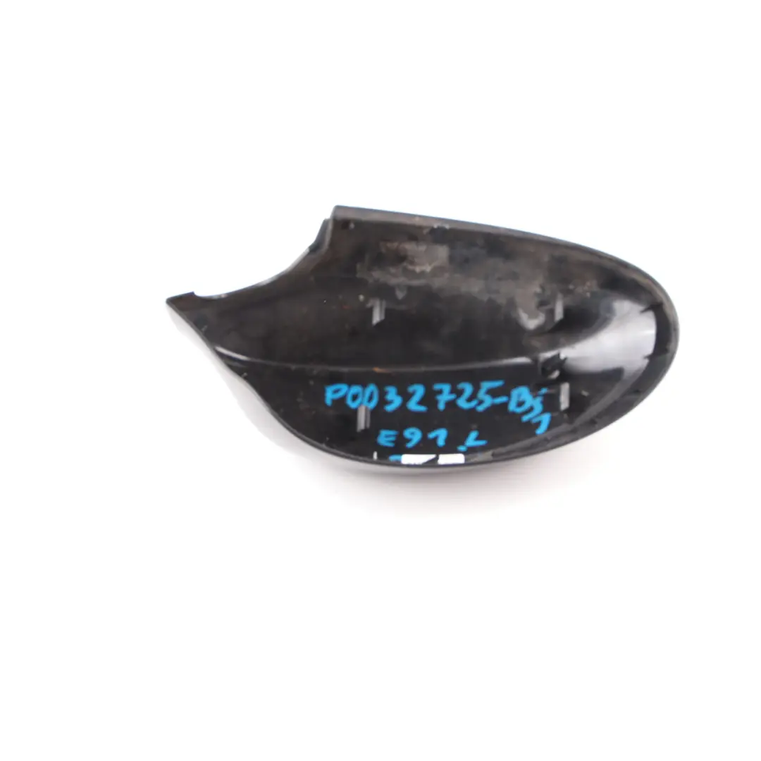  Copri specchietto retrovisore BMW E90 E91 sinistro Involucro Nero Zaffiro - 475 - SKU P0032725-BS1 - Numero di parte 0032725