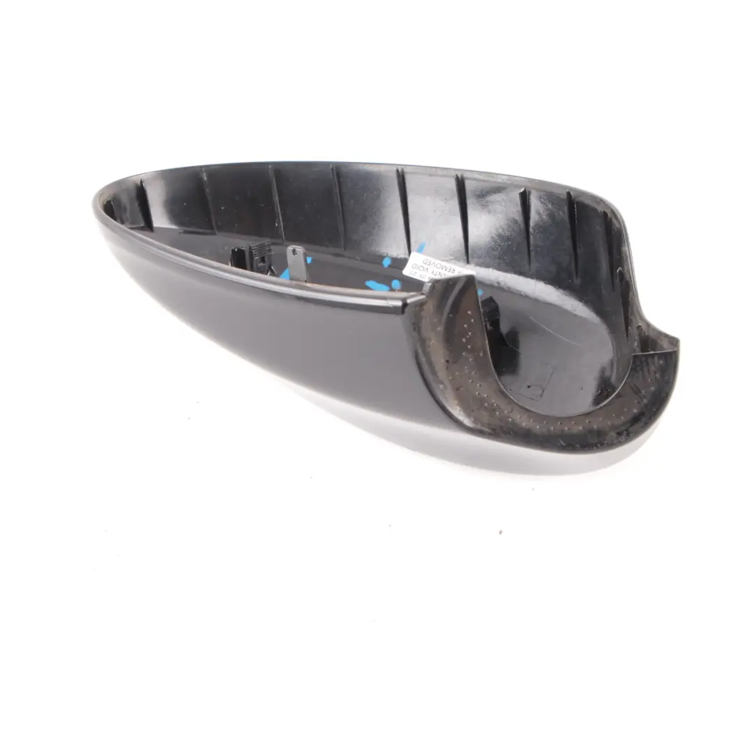  *BMW E90 E91 Abdeckkappe Spiegel Abdeckung Spiegel Links Schwarz Black - SKU P0032725-BS1 - Teilenummer 0032725