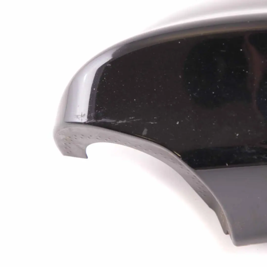 Left Cover Cap N/S Casing Wing Mirror Carbonschwarz Black to BMW E90 E91 with Part number 0032725 BMW E90 E91 Left Cover Cap N/S Casing Wing Mirror Carbonschwarz Black - SKU P0032725-CAR - Part number 0032725