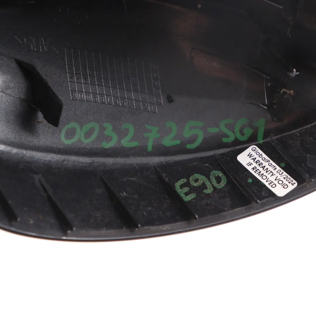 Tapa Izquierda Carcasa Espejo Wing Sparkling Graphite para BMW E90 E91 con número de pieza 0032725 BMW E90 E91 Tapa Izquierda Carcasa Espejo Wing Sparkling Graphite - SKU P0032725-SG1 - Número de pieza 0032725