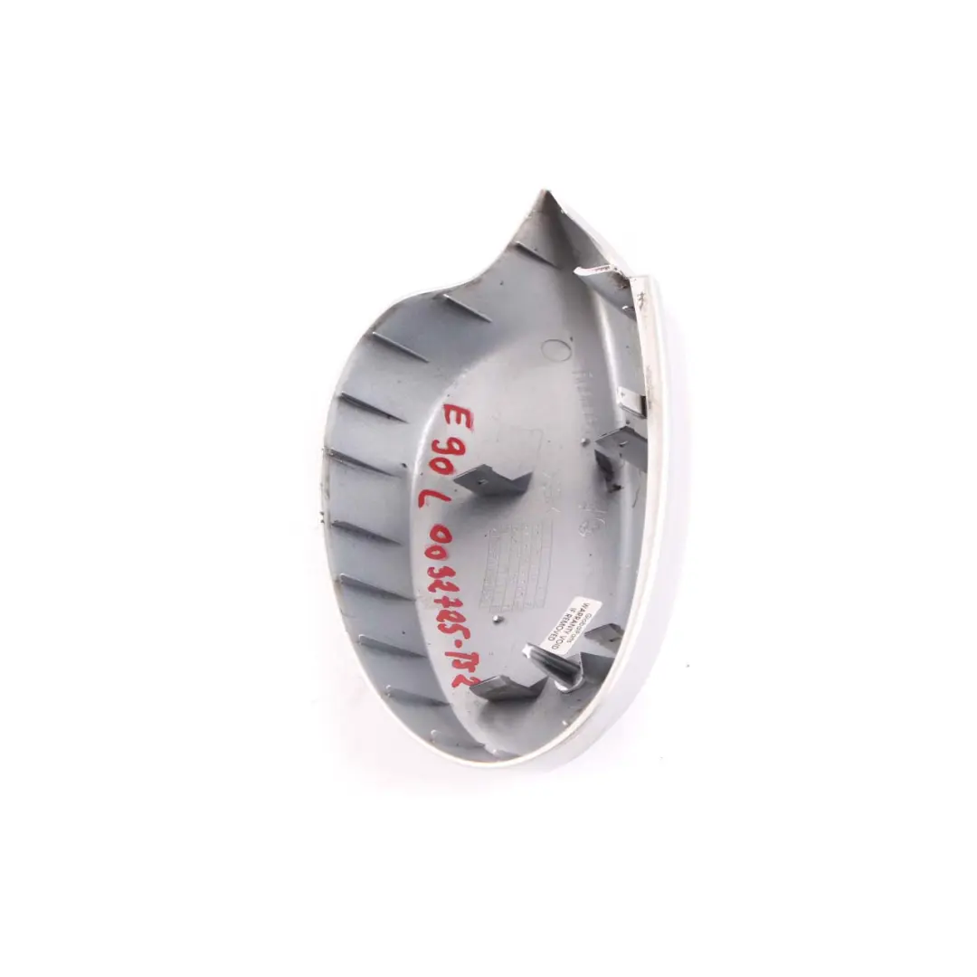 BMW 3 Series E90 E91 Left Cover Cap N/S Casing Wing Mirror Titansilber Silver - SKU P0032725-TS2 - Part number 0032725
