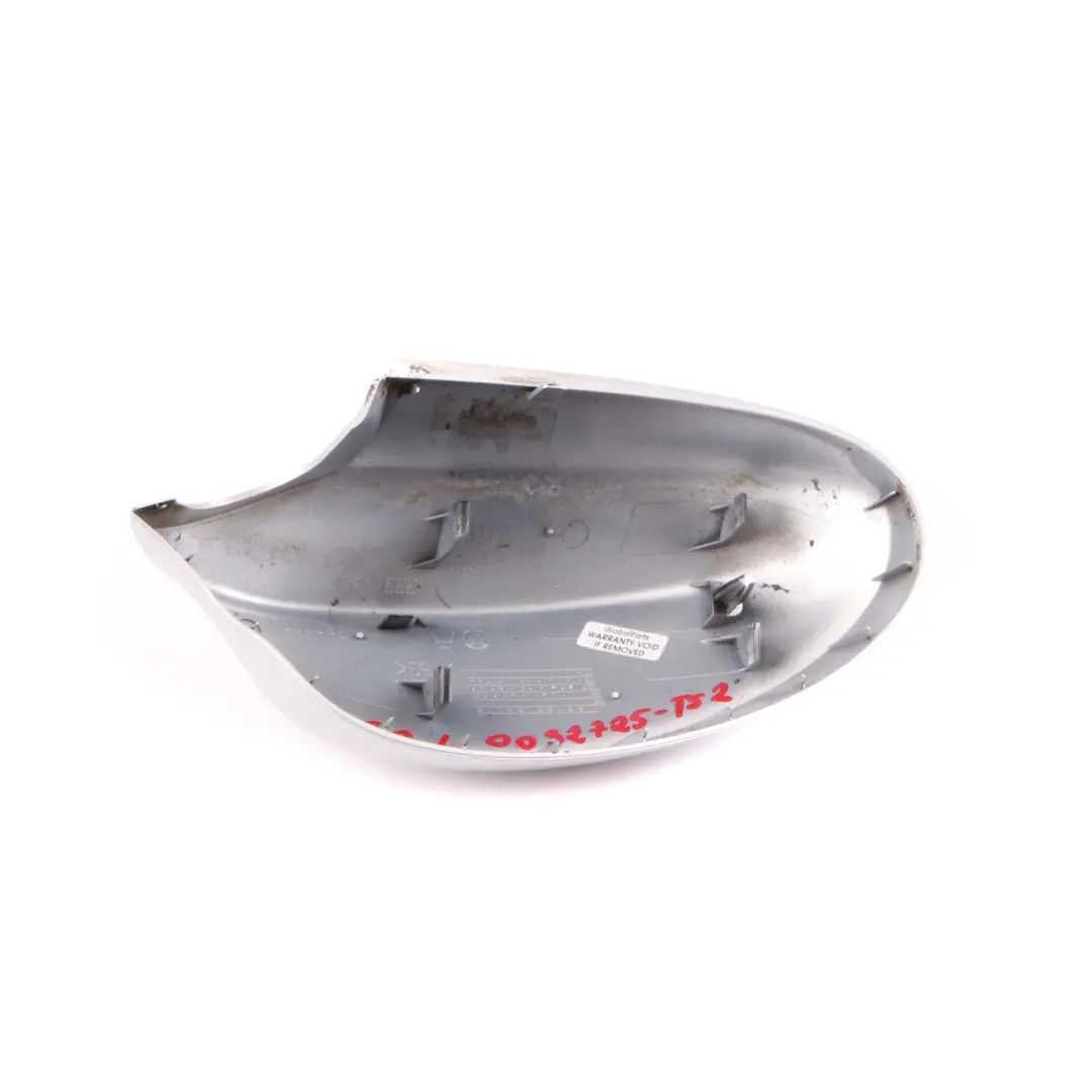 Left Cover Cap N/S Casing Wing Mirror Titansilber Silver to BMW 3 Series E90 E91 with Part number 0032725 BMW 3 Series E90 E91 Left Cover Cap N/S Casing Wing Mirror Titansilber Silver - SKU P0032725-TS2 - Part number 0032725