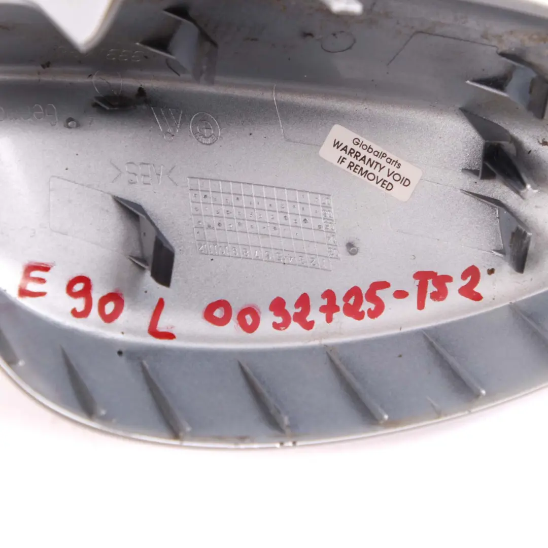 Left Cover Cap N/S Casing Wing Mirror Titansilber Silver to BMW 3 Series E90 E91 with Part number 0032725 BMW 3 Series E90 E91 Left Cover Cap N/S Casing Wing Mirror Titansilber Silver - SKU P0032725-TS2 - Part number 0032725
