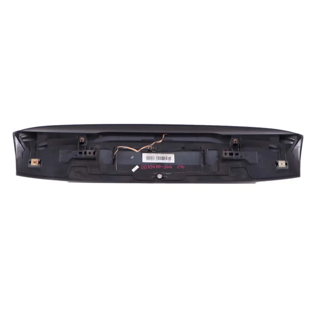 BMW 3 Series E91 E91N LCI 4 Trunk Lid Spoiler Rear Sparkling Graphite Metallic - SKU P0033470-SG4 - Part number 0033470