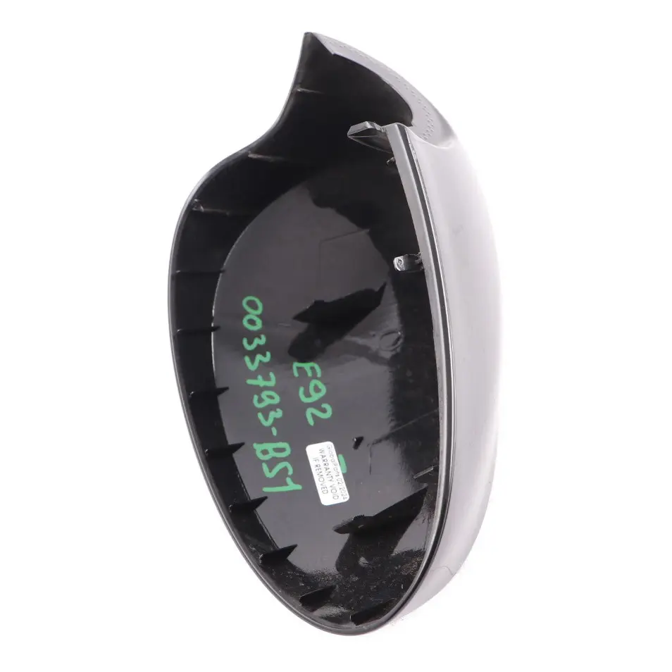 Abdeckkappe Links Spiegel Abdeckung Verkleidung Black Sapphire 475 für BMW E92 E93 mit Teilenummer 0033793 BMW E92 E93 Abdeckkappe Links Spiegel Abdeckung Verkleidung Black Sapphire 475 - SKU P0033793-BS1 - Teilenummer 0033793