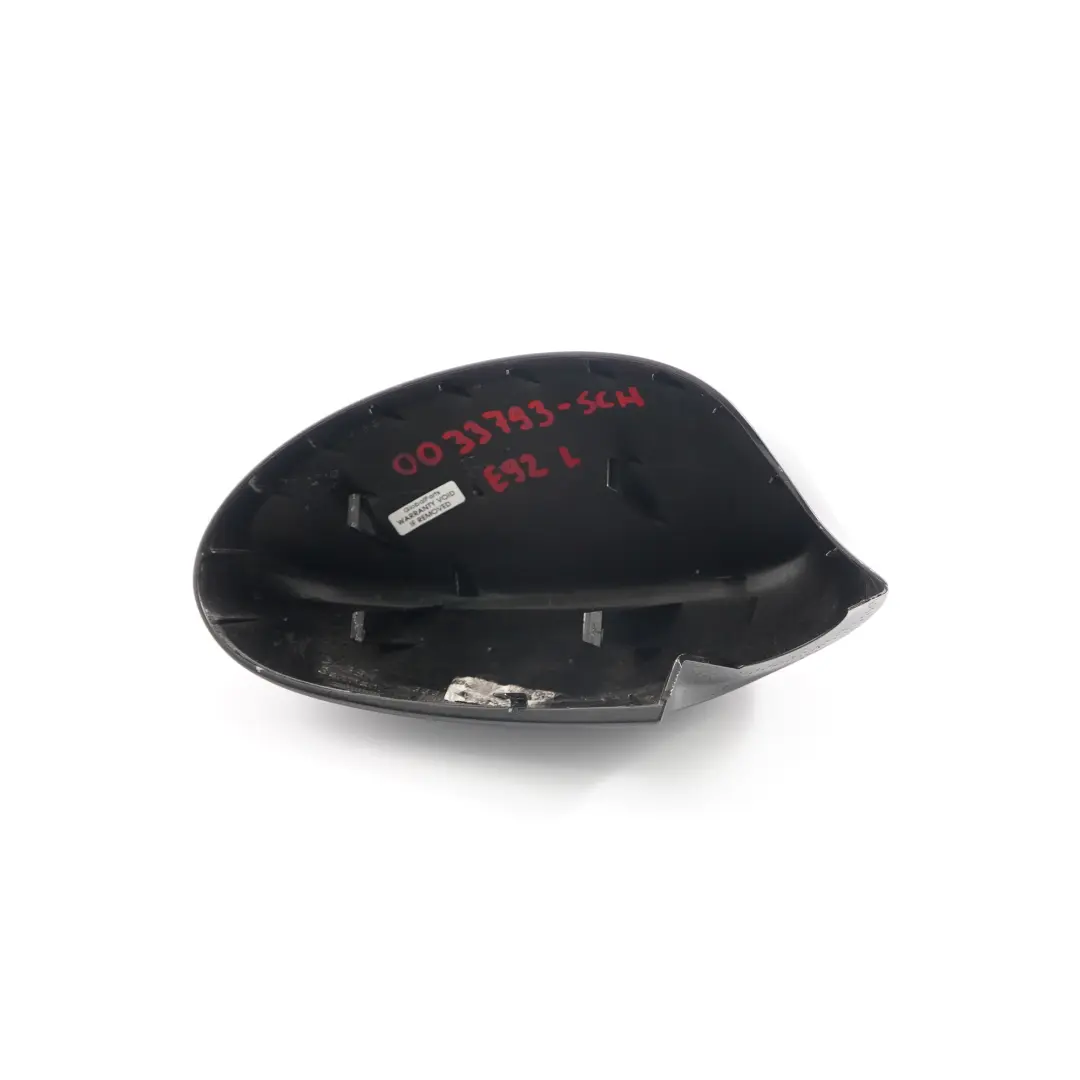 BMW E92 E93 Tapa Izquierda Carcasa Espejo Retrovisor Negro - SKU P0033793-SCH - Número de pieza 0033793
