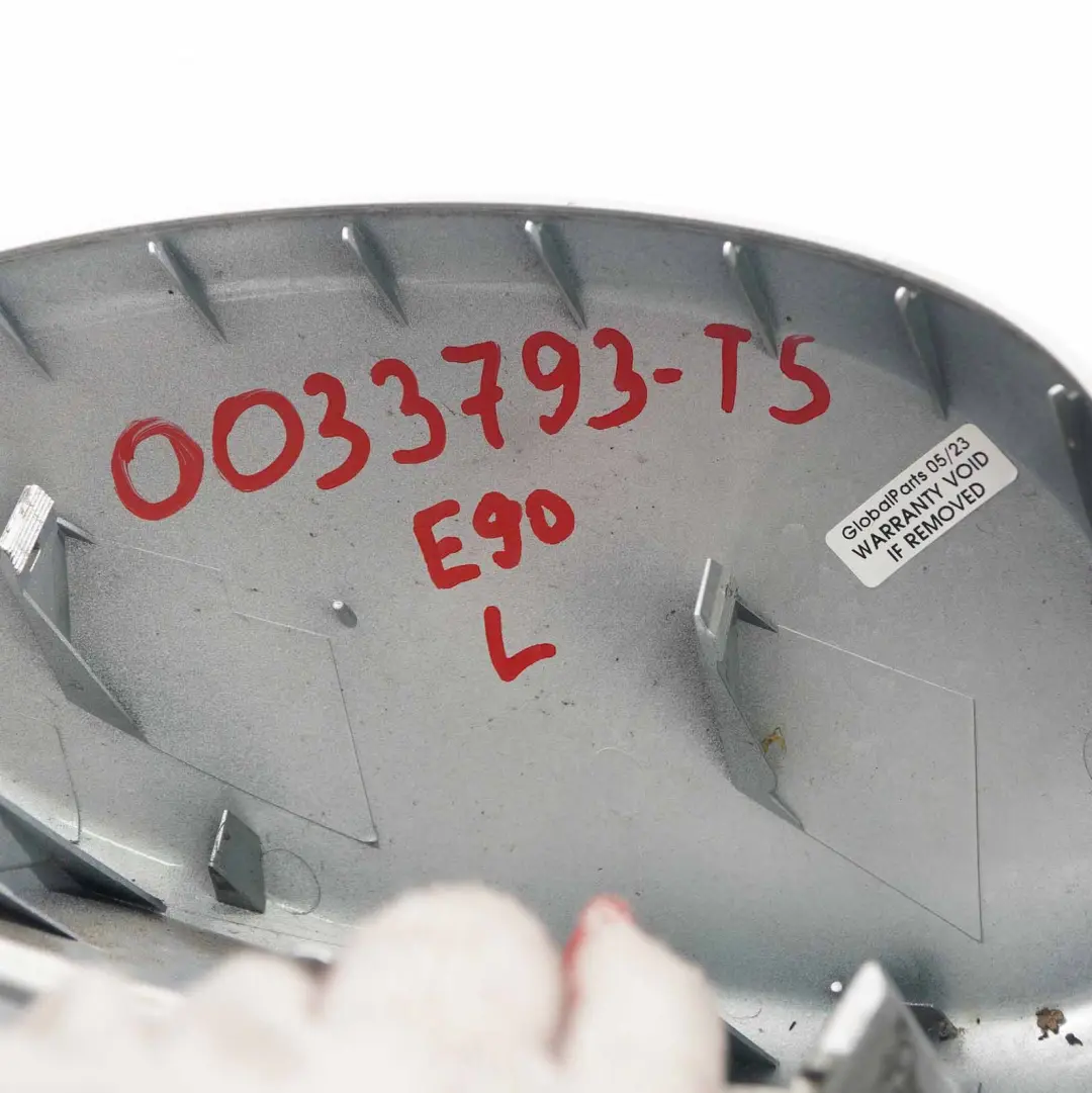  Wing Mirror BMW E92 E93 Left Cover Cap N/S Casing Titansilber Silver - 354 - SKU P0033793-TS - Part number 0033793