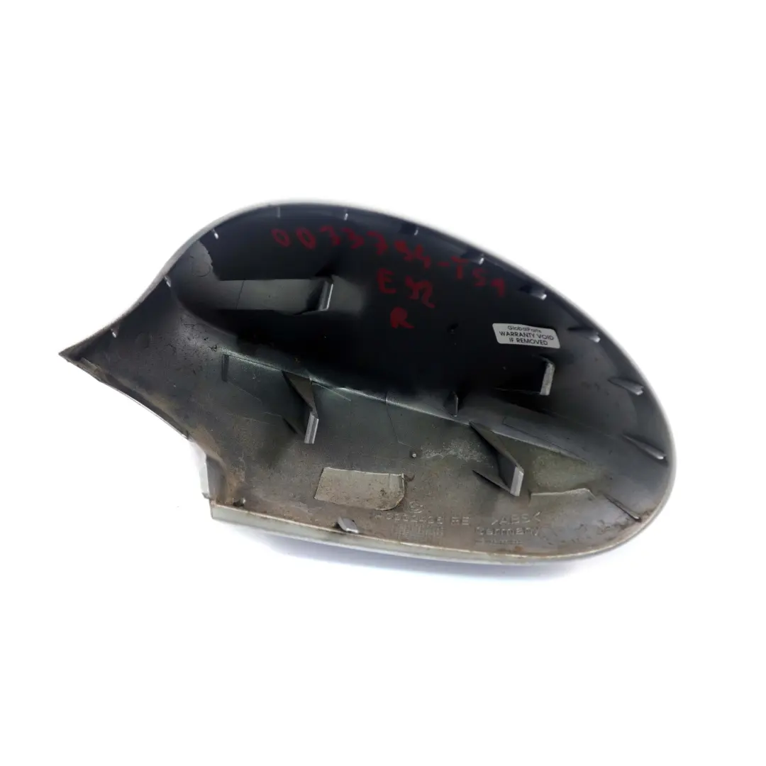 Right Cover Cap O/S Casing Wing Mirror Titansilber Silver 354 to BMW 3 E92 E93 1 with Part number 0033794 BMW 3 E92 E93 1 Right Cover Cap O/S Casing Wing Mirror Titansilber Silver 354 - SKU P0033794-TS1 - Part number 0033794