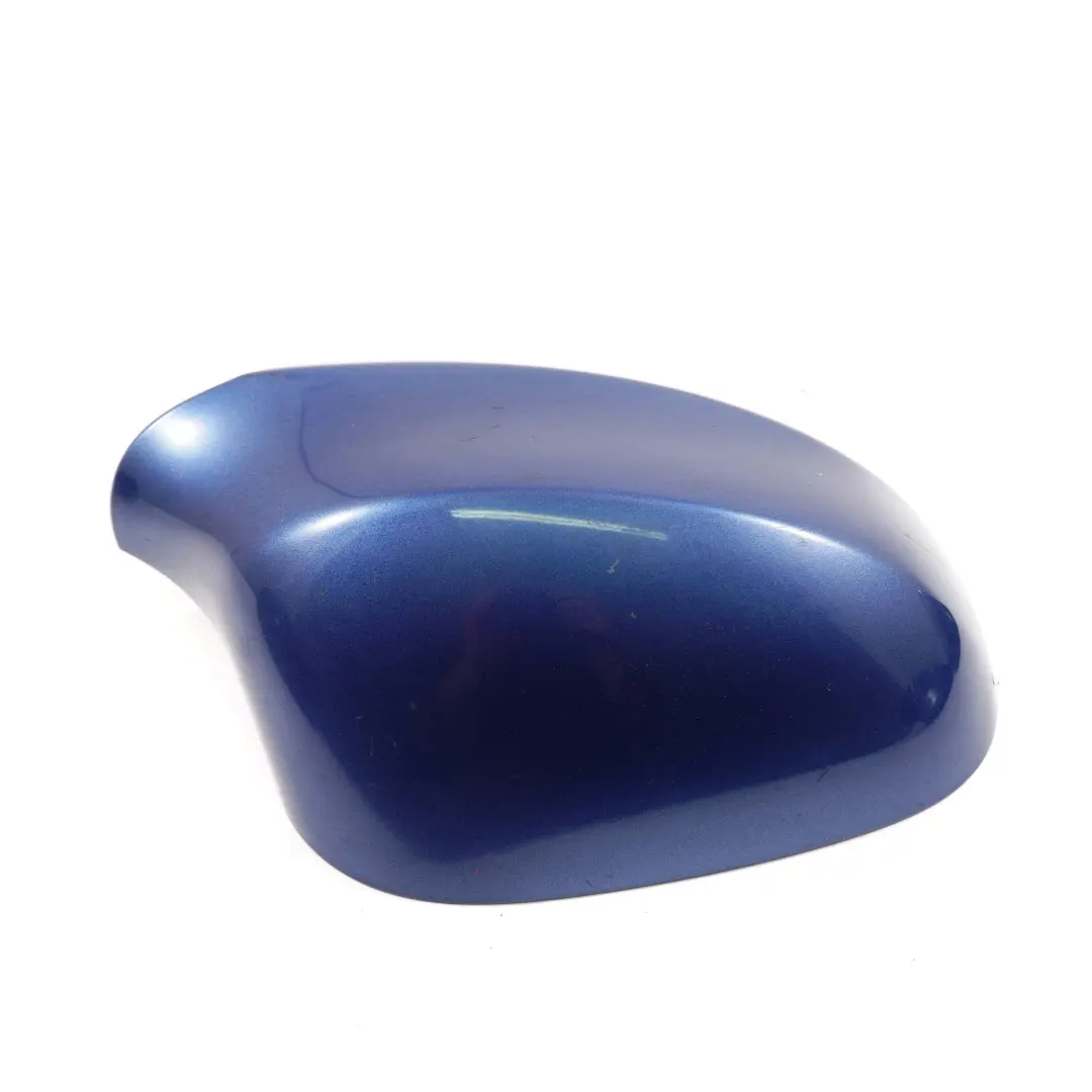 Right Cover Cap O/S Wing Mirror Montegoblau Blue A51 to BMW E90 E91 LCI with Part number 0036828 BMW E90 E91 LCI Right Cover Cap O/S Wing Mirror Montegoblau Blue A51 - SKU P0036828-MTB - Part number 0036828