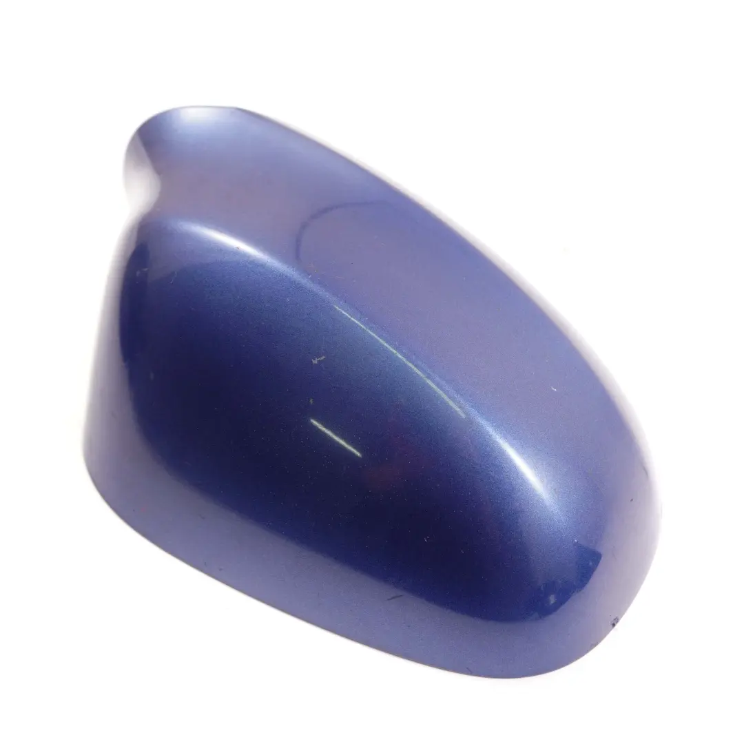 Right Cover Cap O/S Wing Mirror Montegoblau Blue A51 to BMW E90 E91 LCI with Part number 0036828 BMW E90 E91 LCI Right Cover Cap O/S Wing Mirror Montegoblau Blue A51 - SKU P0036828-MTB - Part number 0036828