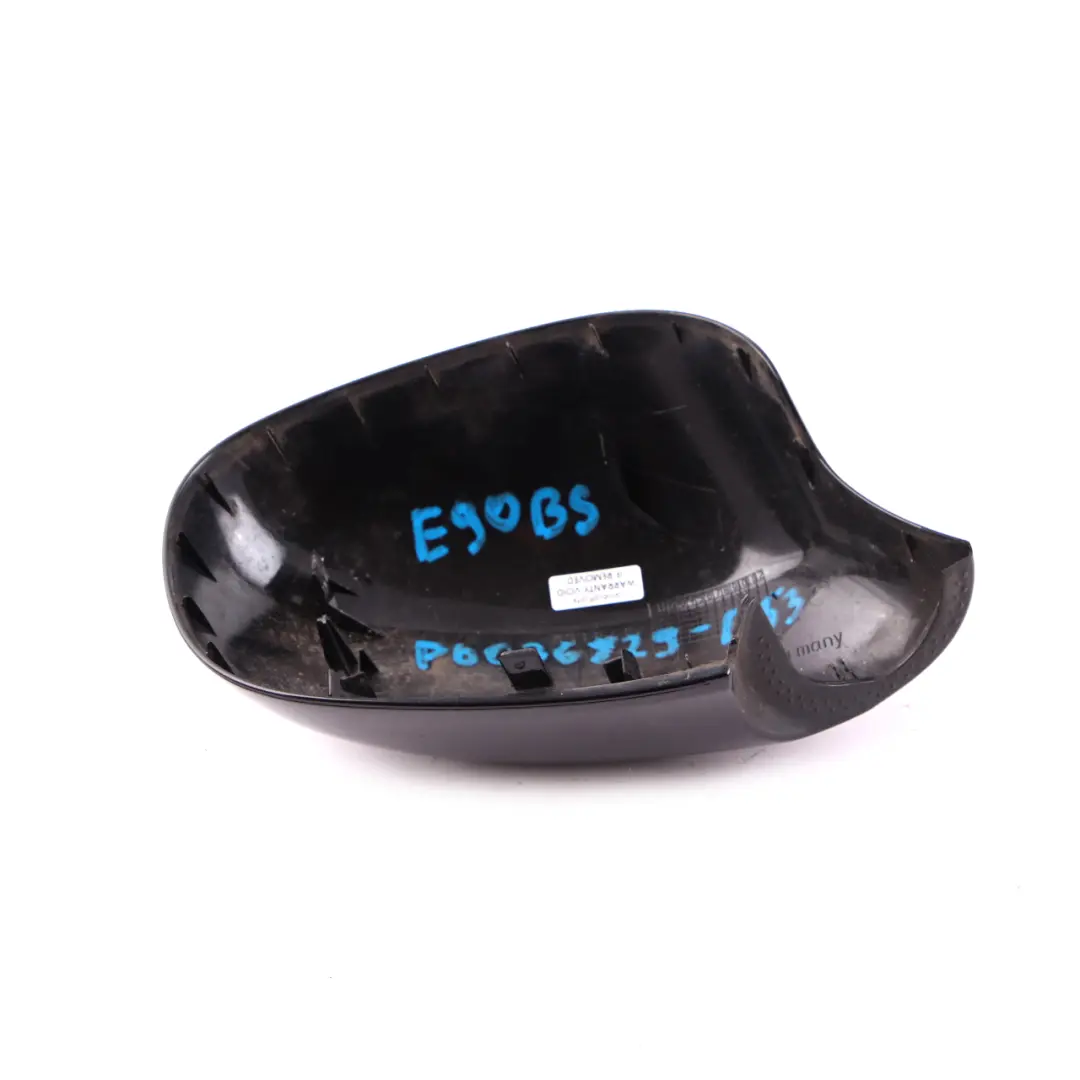 Spiegel Abdeckung Links Black Sapphire Schwarz 475 für BMW 3 Series 3 E90 E91 LCI mit Teilenummer 0036829 BMW 3 Series 3 E90 E91 LCI Spiegel Abdeckung Links Black Sapphire Schwarz 475 - SKU P0036829-BS3 - Teilenummer 0036829
