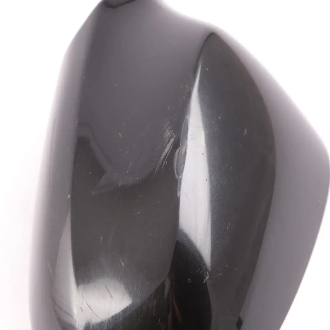 BMW E90 E91 LCI Tappo Copertura Specchio Sinistro Black Sapphire Nero - SKU P0036829-BS - Numero di parte 0036829