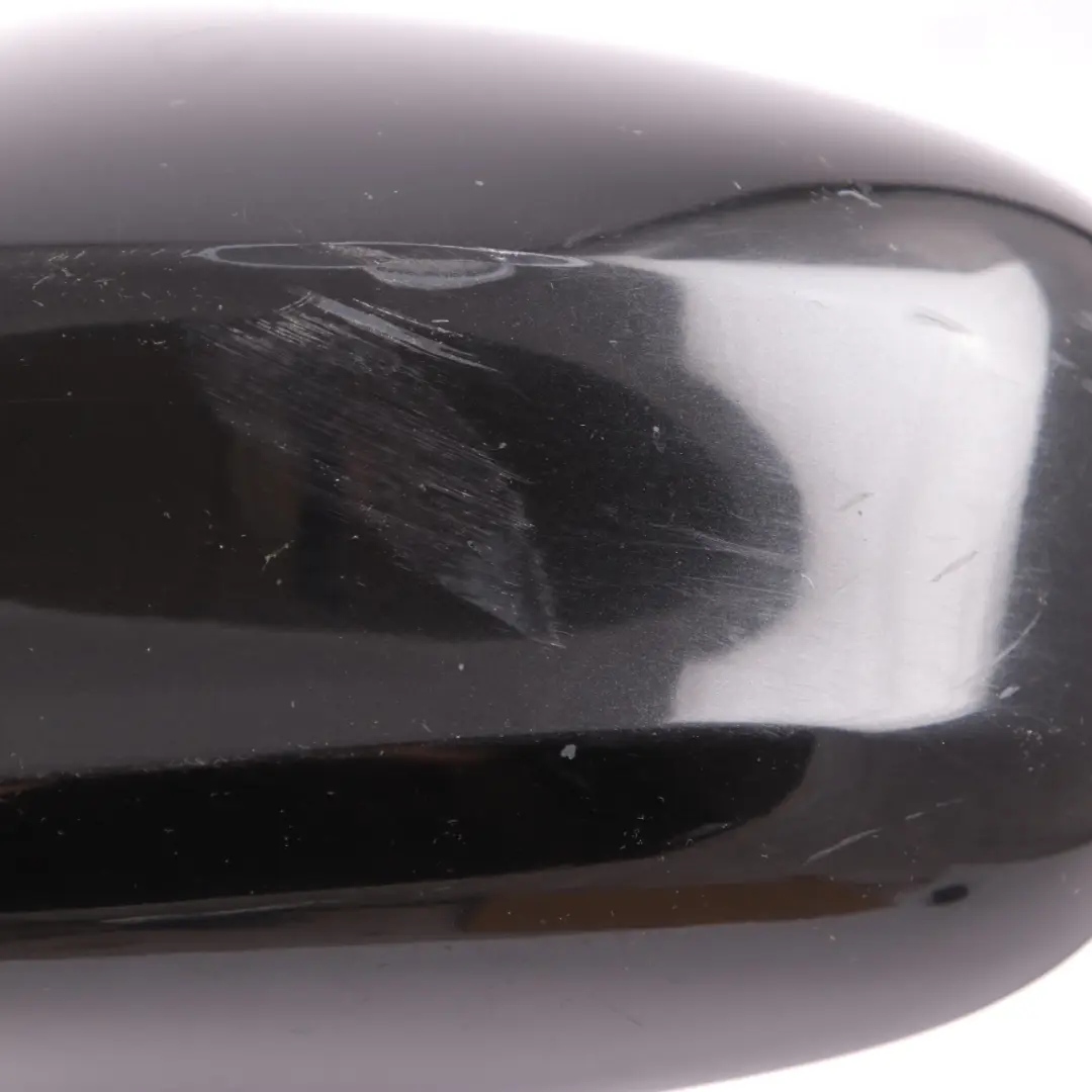 BMW E90 E91 LCI Tappo Copertura Specchio Sinistro Black Sapphire Nero - SKU P0036829-BS - Numero di parte 0036829