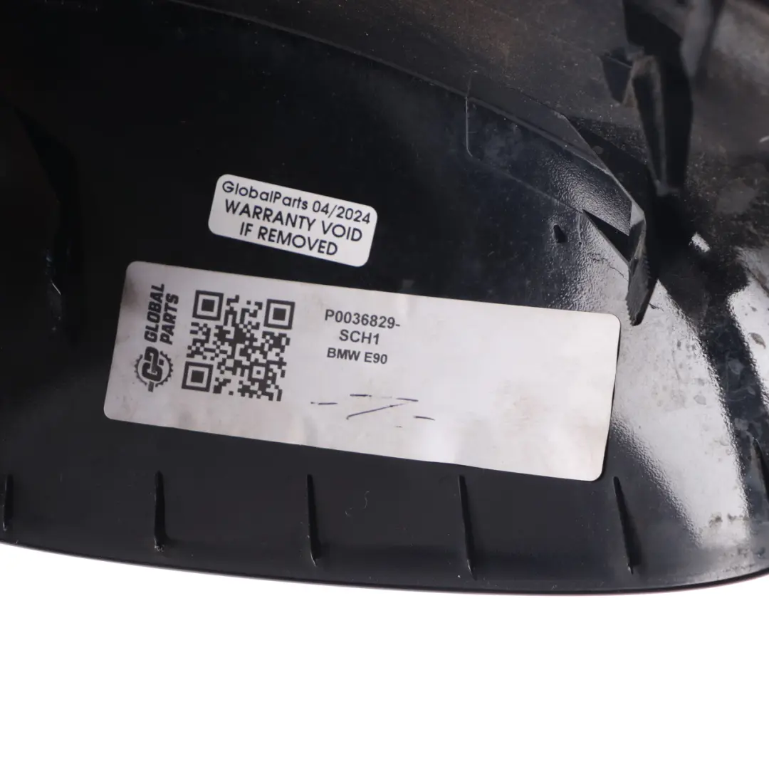  Wing Mirror Cover BMW E90 E91 LCI Left Cap N/S Casing Schwarz 2 Black - 668 - SKU P0036829-SCH1 - Part number P0036829