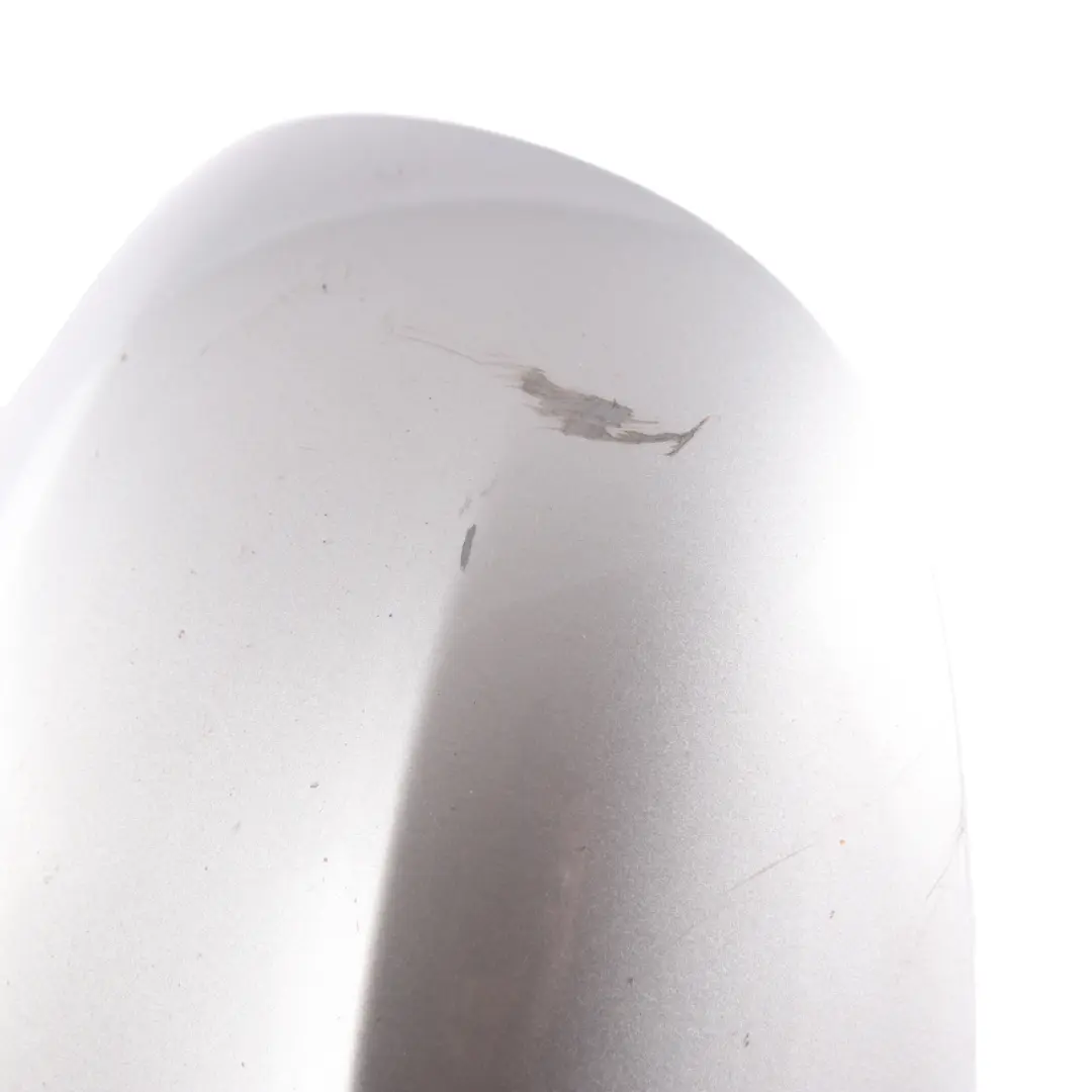 Cap Casing Wing Mirror Left N/S Titansilber Silver 354 to BMW E90 E91 LCI Cover with Part number 0036829 BMW E90 E91 LCI Cover Cap Casing Wing Mirror Left N/S Titansilber Silver 354 - SKU P0036829-TS - Part number 0036829
