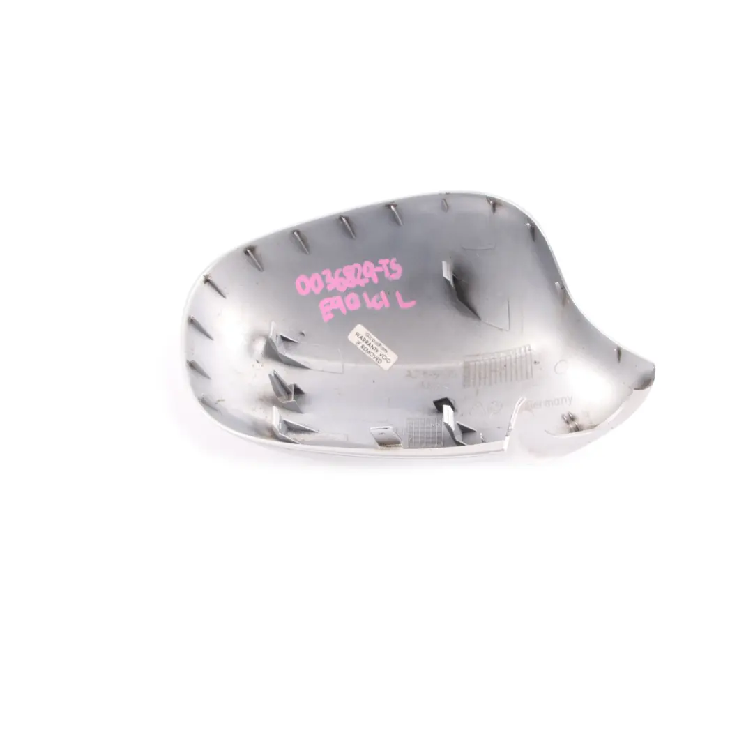 Spiegel Abdeckung Links Titansilber Metallic 354 für BMW 3 Series 3 E90 E91 LCI mit Teilenummer 0036829 BMW 3 Series 3 E90 E91 LCI Spiegel Abdeckung Links Titansilber Metallic 354 - SKU P0036829-TS - Teilenummer 0036829