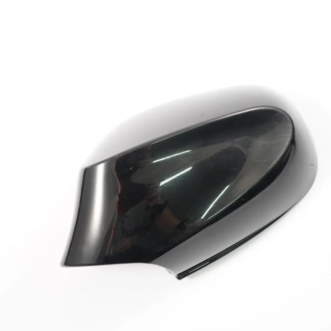BMW E81 E82 E87N LCI Cover Cap Casing Left Wing Mirror N/S Schwarz Black 668 - SKU P0038345-SCH - Part number 0038345