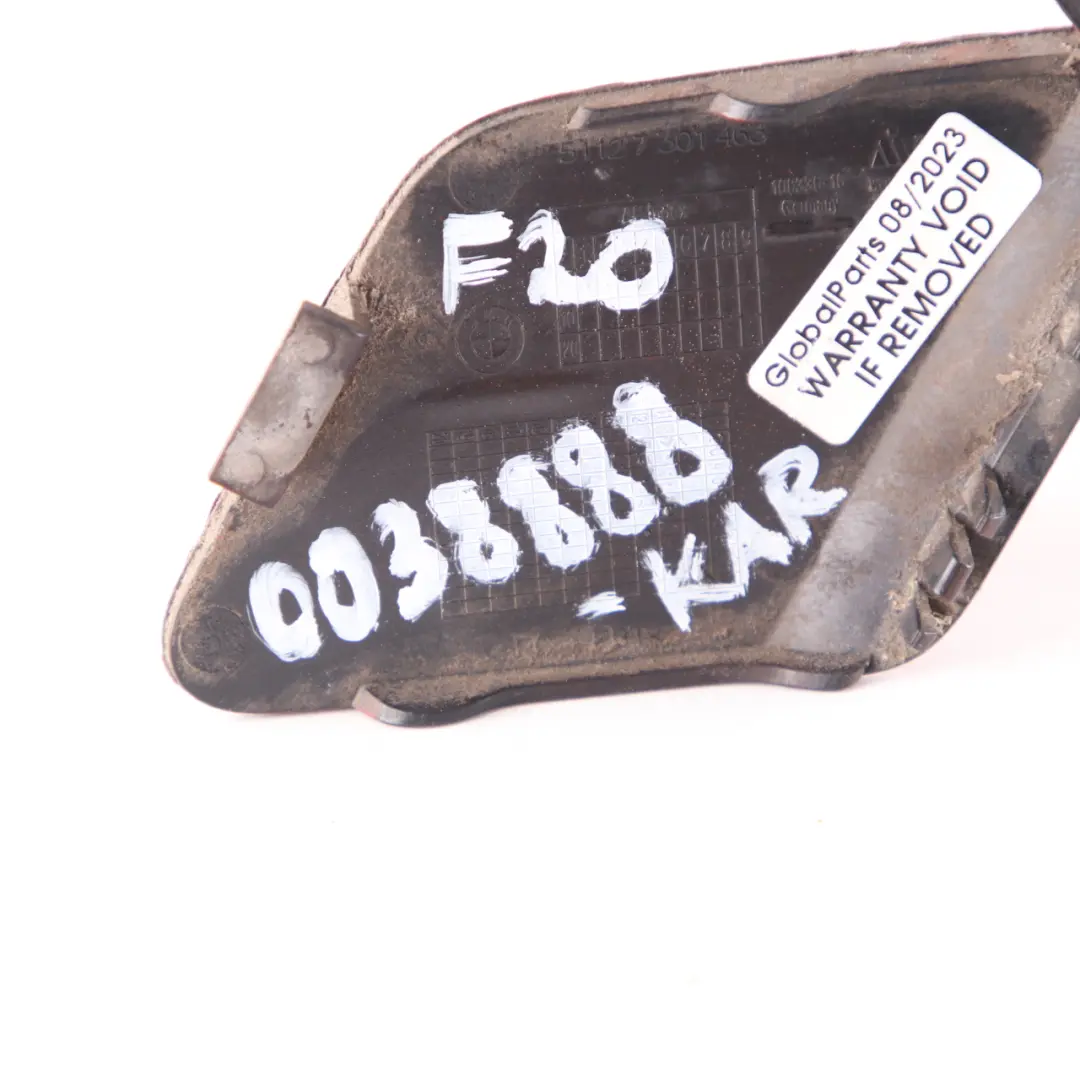 BMW F20 F21 Flap Towing Eye Rear Bumper Karmesinrot Rot A61 - SKU P0038888-KAR - Part number 0038888