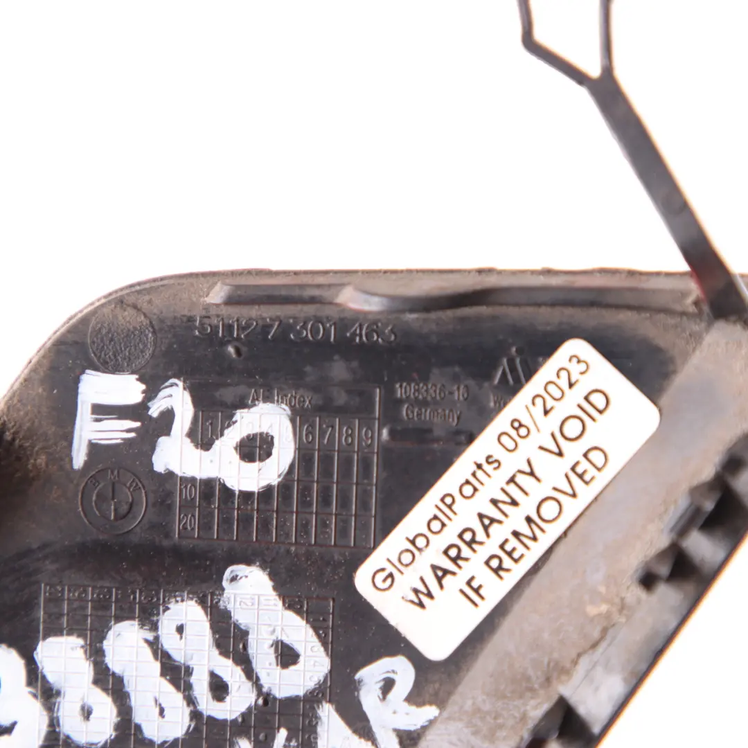BMW F20 F21 Flap Towing Eye Rear Bumper Karmesinrot Rot A61 - SKU P0038888-KAR - Part number 0038888