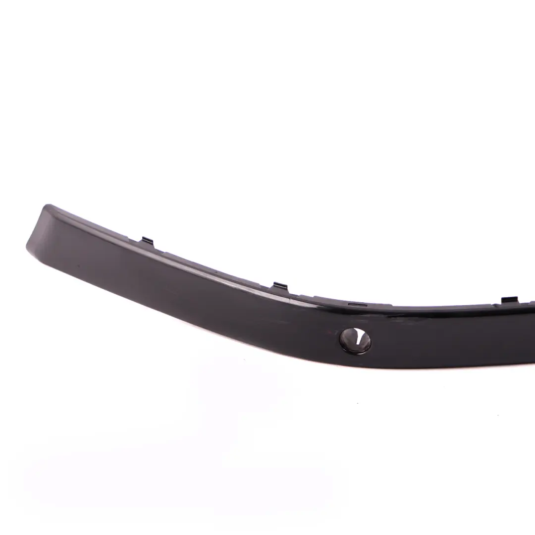 Bumper Guard Strip Front Left N/S Black Sapphire Metallic to BMW 7 Series E65 E66 with Part number 0136460 BMW 7 Series E65 E66 Bumper Guard Strip Front Left N/S Black Sapphire Metallic - SKU P0136460-BS - Part number 0136460