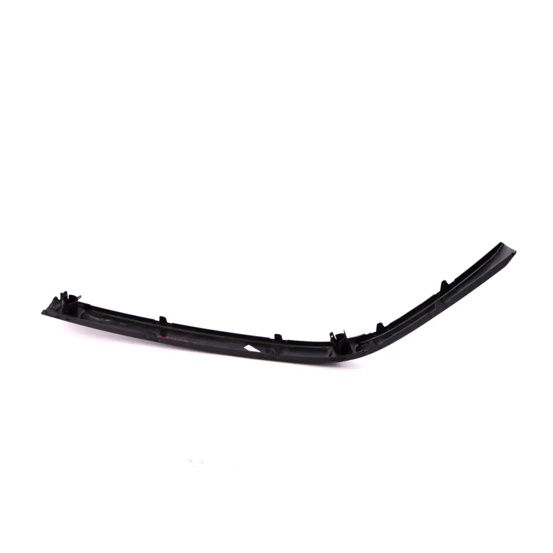 Bumper Guard Strip Front Left N/S Black Sapphire Metallic to BMW 7 Series E65 E66 with Part number 0136460 BMW 7 Series E65 E66 Bumper Guard Strip Front Left N/S Black Sapphire Metallic - SKU P0136460-BS - Part number 0136460