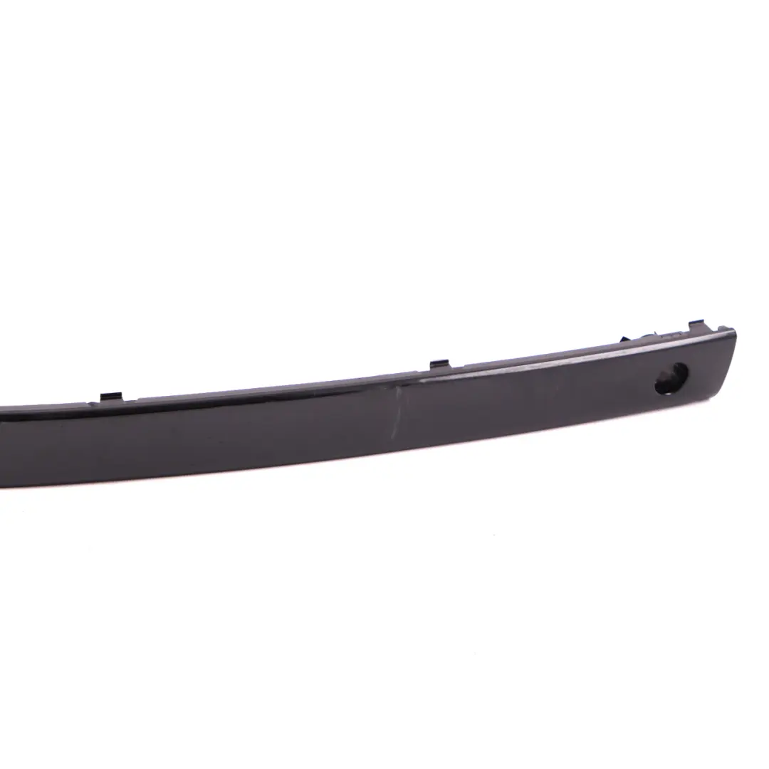 BMW 7 Series E65 E66 Bumper Guard Strip Front Left N/S Black Sapphire Metallic - SKU P0136460-BS - Part number 0136460