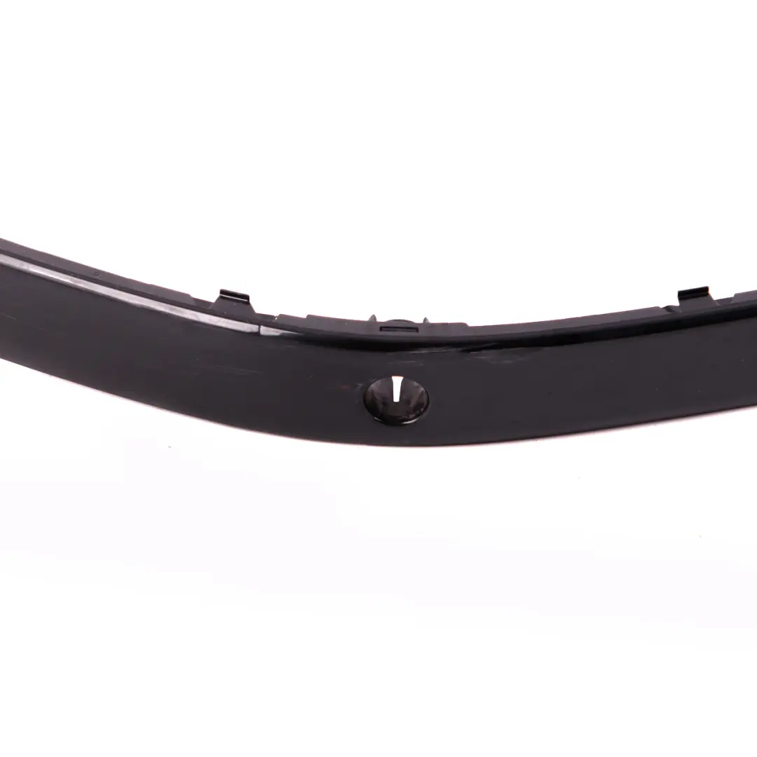 Bumper Guard Strip Front Left N/S Black Sapphire Metallic to BMW 7 Series E65 E66 with Part number 0136460 BMW 7 Series E65 E66 Bumper Guard Strip Front Left N/S Black Sapphire Metallic - SKU P0136460-BS - Part number 0136460