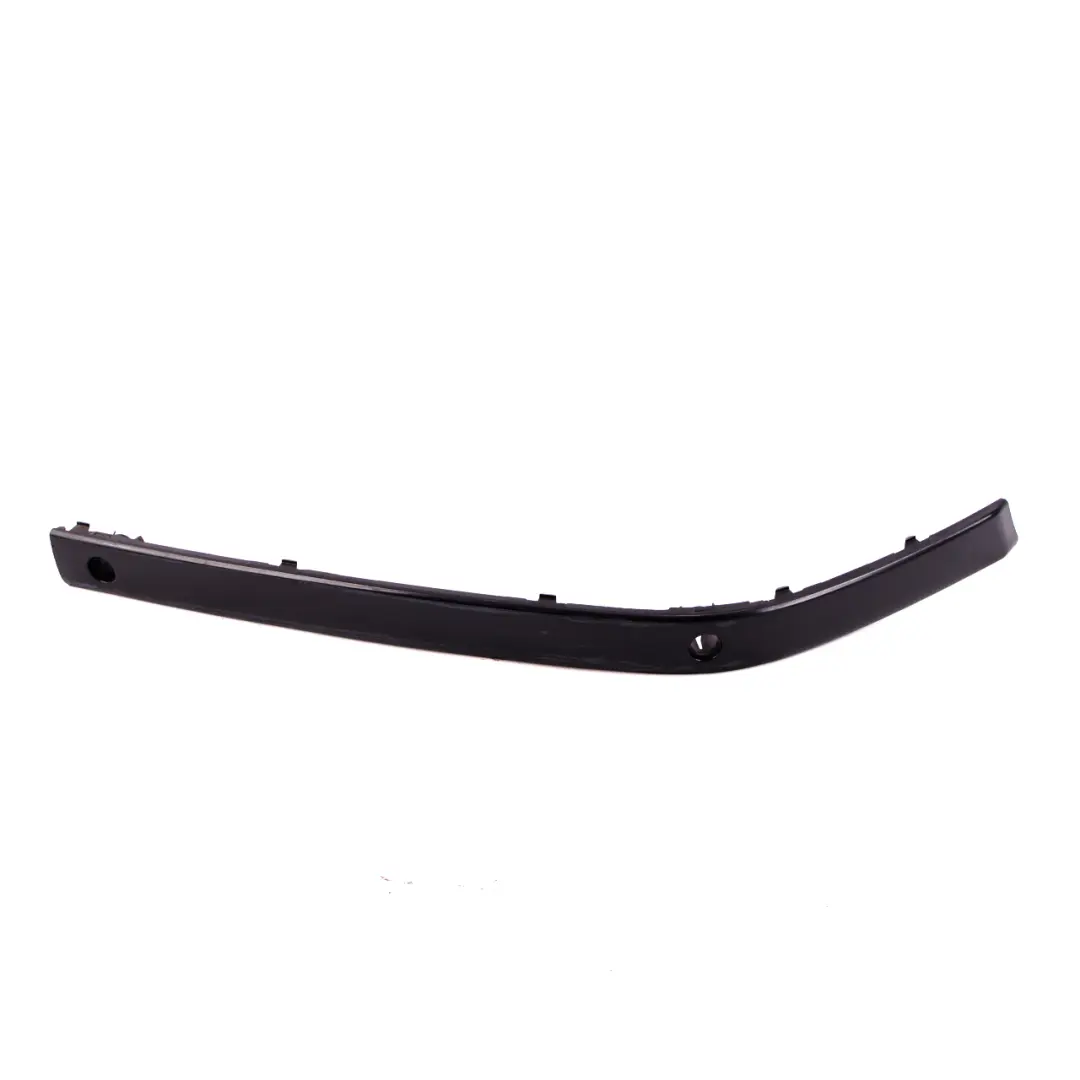BMW 7 Series E65 E66 Bumper Guard Strip Front Right O/S Black Sapphire Metallic - SKU P0136461-BS1 - Part number 0136461