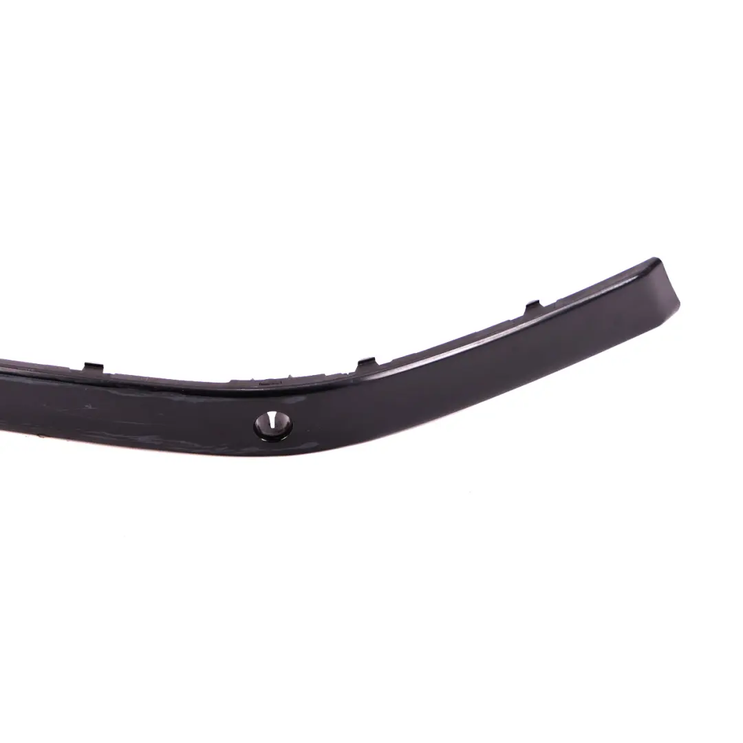 BMW 7 Series E65 E66 Bumper Guard Strip Front Right O/S Black Sapphire Metallic - SKU P0136461-BS1 - Part number 0136461
