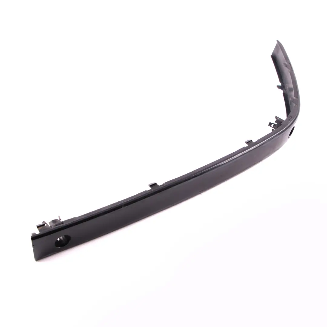 BMW 7 Series E65 E66 Bumper Guard Strip Front Right O/S Black Sapphire Metallic - SKU P0136461-BS1 - Part number 0136461