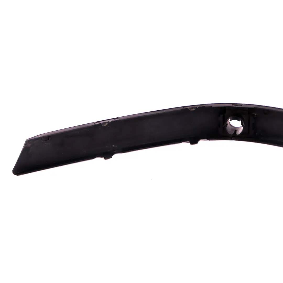 BMW 7 Series E65 E66 Bumper Guard Strip Front Right O/S Black Sapphire Metallic - SKU P0136461-BS1 - Part number 0136461