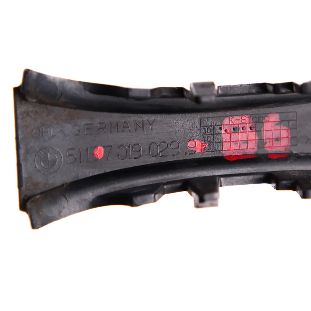 BMW 7 E65 Bonnet Hood Radiator Grille Trim Cover Black Sapphire 475 - SKU P0136987-BS - Part number 7019029