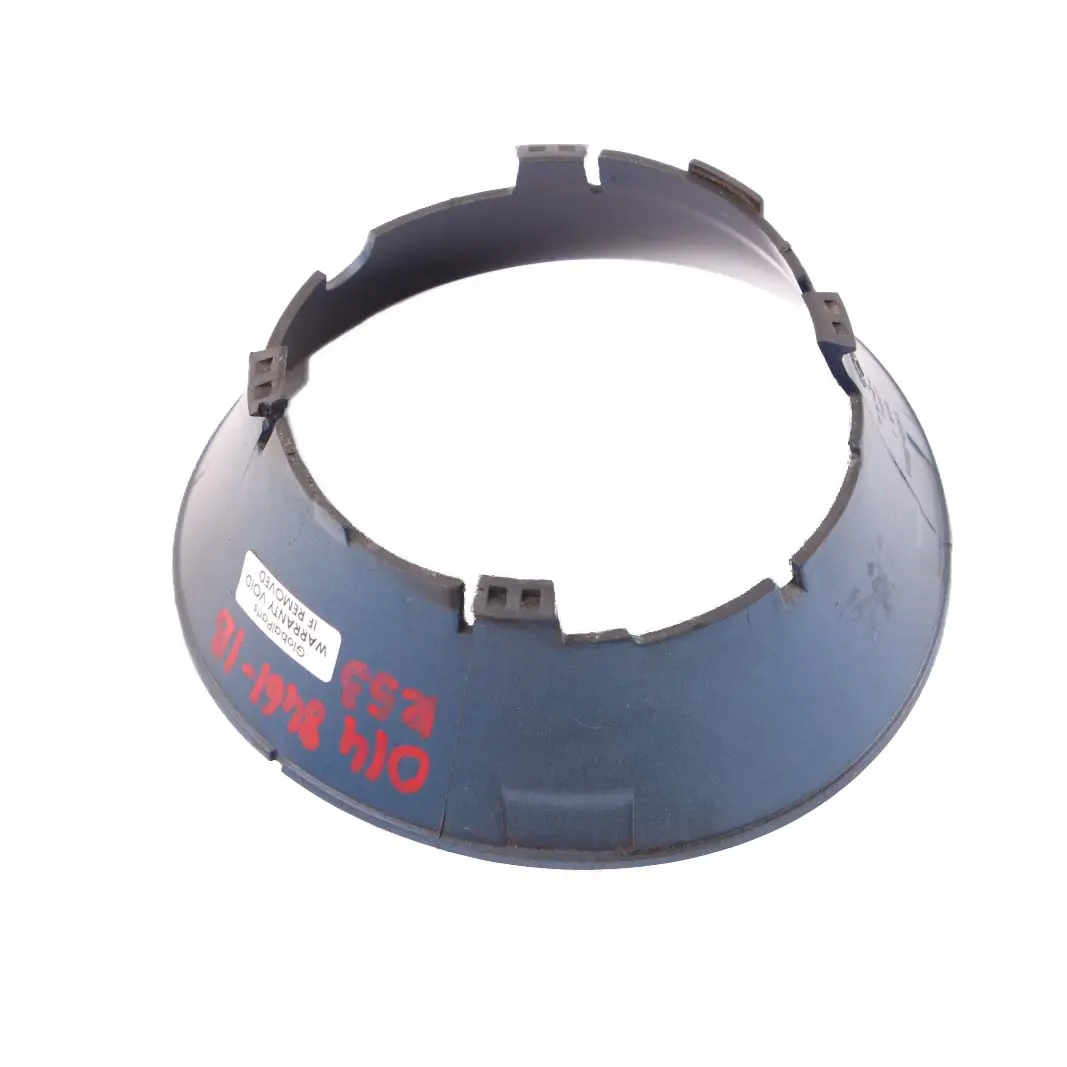 Filler Cap Surround Cover Fuel Tank Indi Blue 862 to Mini Cooper R50 R53 Fuel with Part number 0148461 Mini Cooper R50 R53 Fuel Filler Cap Surround Cover Fuel Tank Indi Blue 862 - SKU P0148461-IB - Part number 0148461