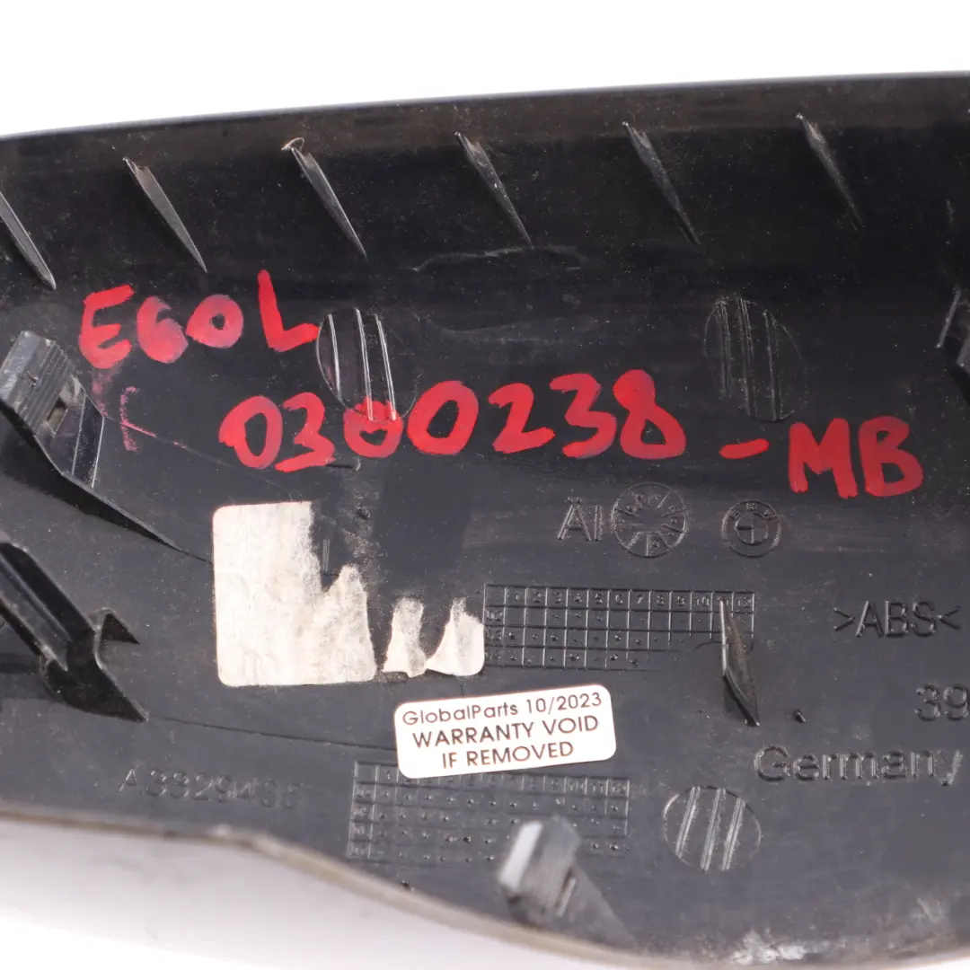 Left N/S Cover Cap Wing Mirror Monacoblau Monaco Blue A35 to BMW 5 Series E60 E61 with Part number 0300238 BMW 5 Series E60 E61 Left N/S Cover Cap Wing Mirror Monacoblau Monaco Blue A35 - SKU P0300238-MB - Part number 0300238