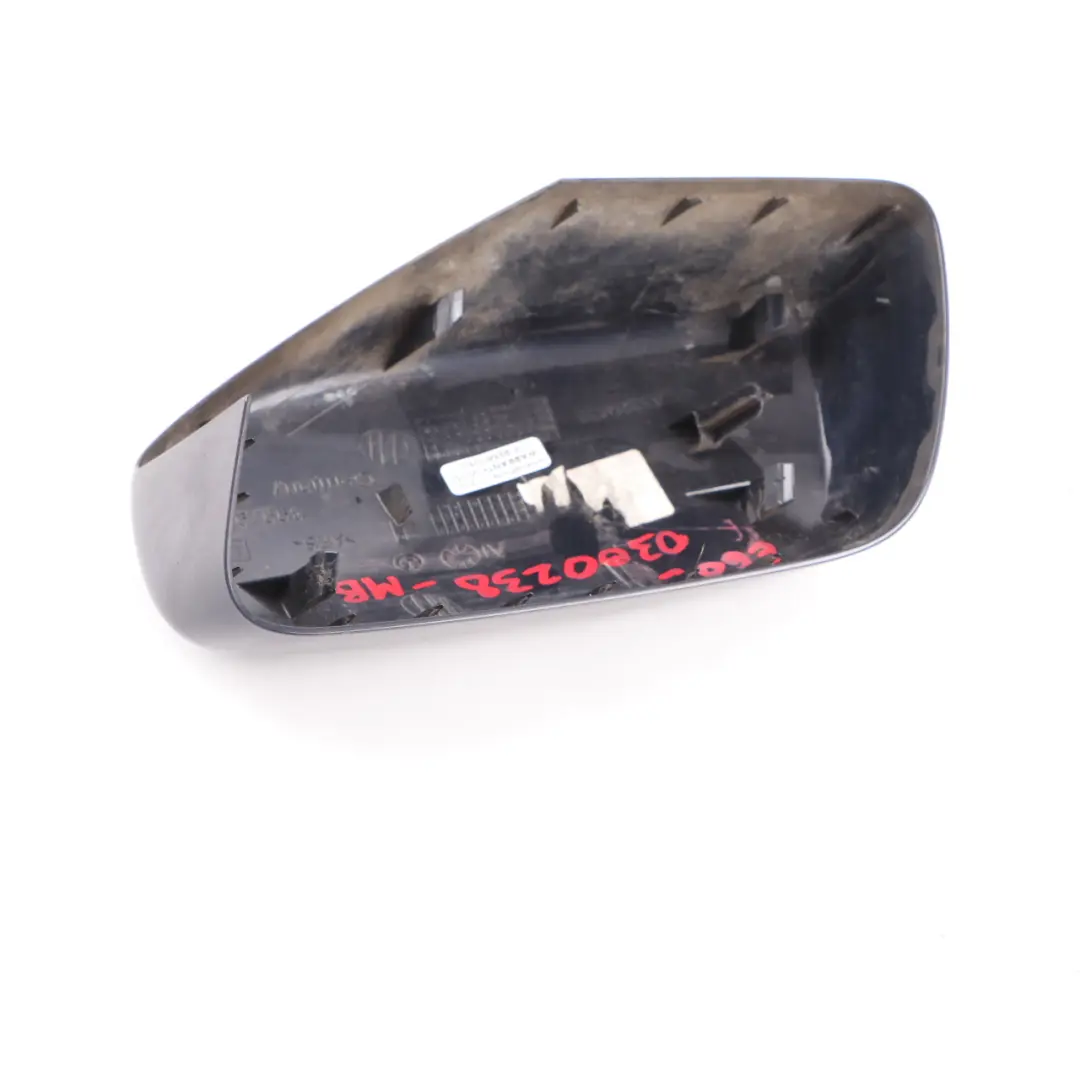 Left N/S Cover Cap Wing Mirror Monacoblau Monaco Blue A35 to BMW 5 Series E60 E61 with Part number 0300238 BMW 5 Series E60 E61 Left N/S Cover Cap Wing Mirror Monacoblau Monaco Blue A35 - SKU P0300238-MB - Part number 0300238