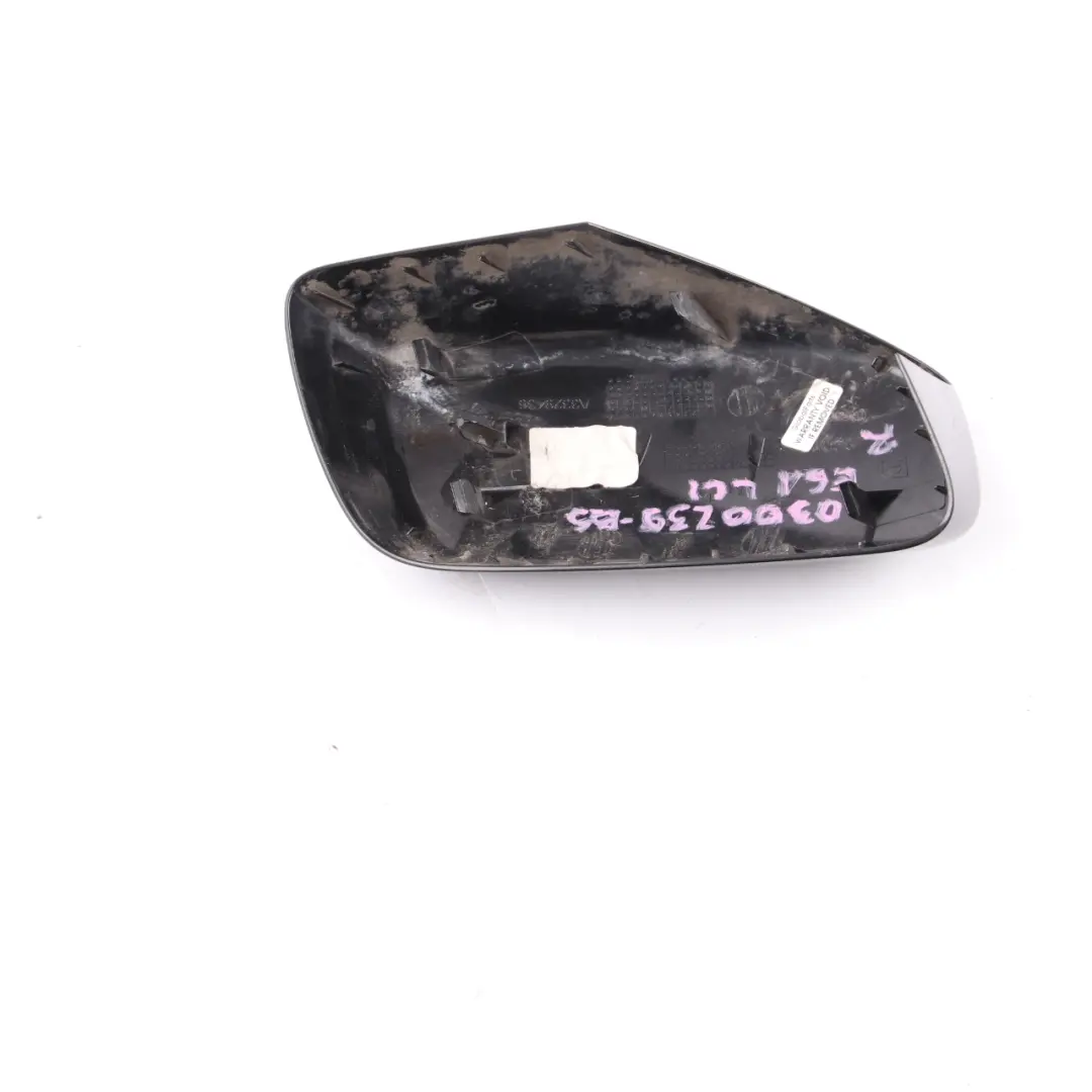 Außenspiegelabdeckung BMW E60 E61 Rechts Gehäuse Schwarz Sapphire 475 für mit Teilenummer 0300239 Außenspiegelabdeckung BMW E60 E61 Rechts Gehäuse Schwarz Sapphire 475 - SKU P0300239-BS - Teilenummer 0300239
