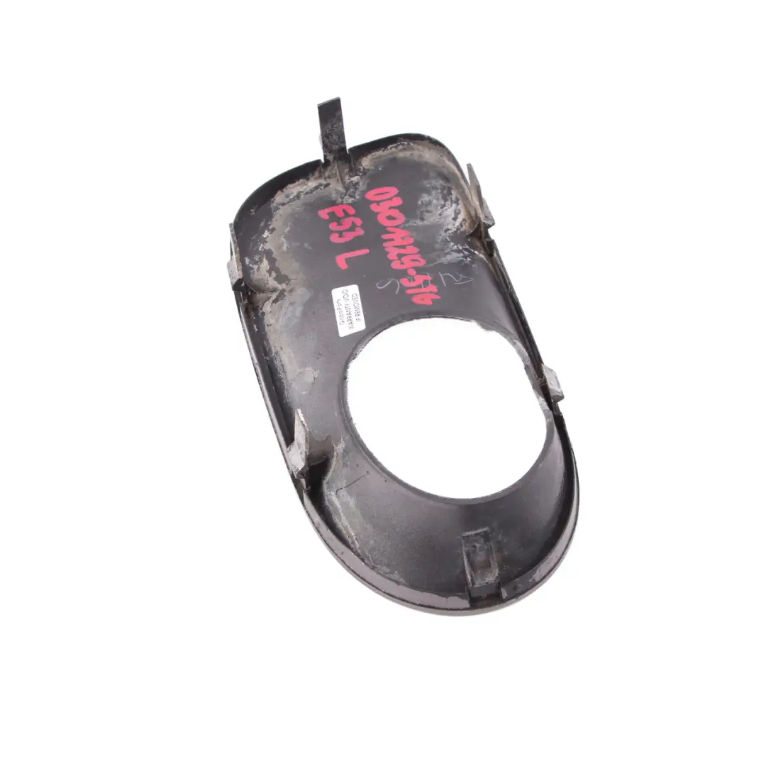 BMW X5 Series E53 Front Left N/S Bumper Cover Fog Lamp Trim Sterlinggrau Grey - SKU P0301729-STG - Part number 0301729