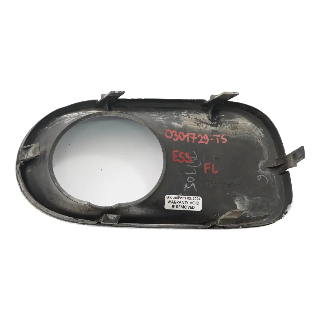 BMW X5 Serie E53 Paraurti anteriore sinistro Copertura Titan Silver - 354 - SKU 0301729-TS - Numero di parte 0301729
