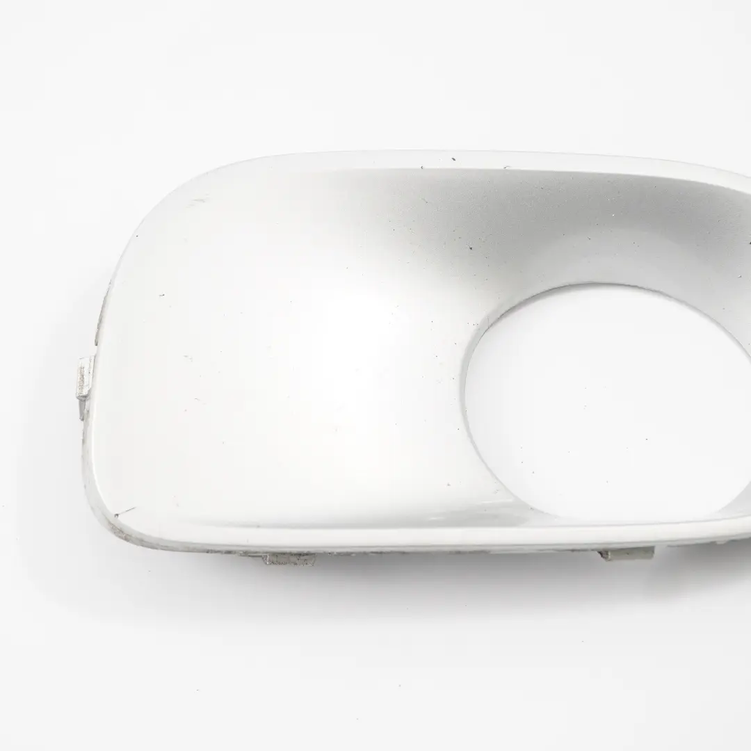 Front Left N/S Bumper Cover Fog Lamp Trim Titan Silver - 354 to BMW X5 Series E53 with Part number 0301729 BMW X5 Series E53 Front Left N/S Bumper Cover Fog Lamp Trim Titan Silver - 354 - SKU 0301729-TS - Part number 0301729