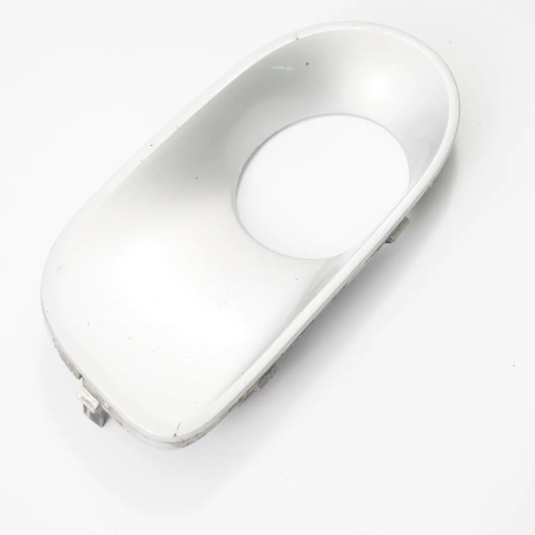 Front Left N/S Bumper Cover Fog Lamp Trim Titan Silver - 354 to BMW X5 Series E53 with Part number 0301729 BMW X5 Series E53 Front Left N/S Bumper Cover Fog Lamp Trim Titan Silver - 354 - SKU 0301729-TS - Part number 0301729